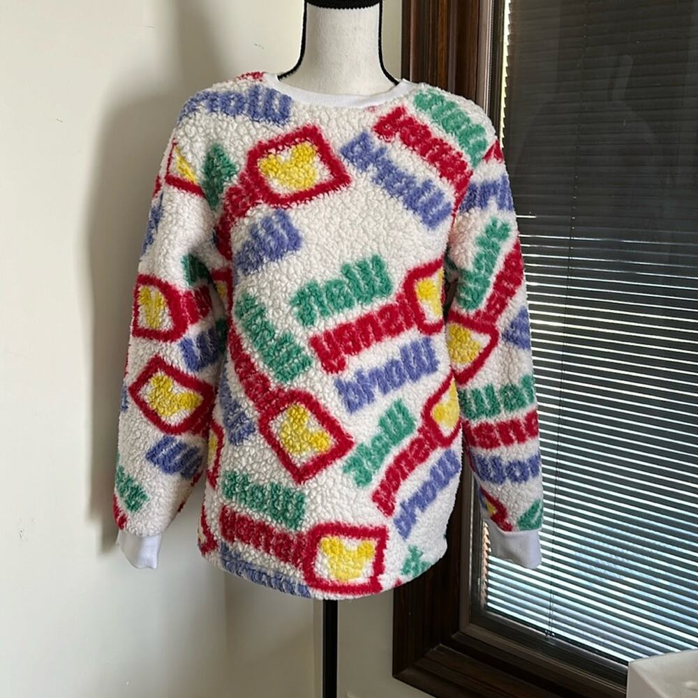 Disney | Pullover Fleece Walt Disney Sweatshirt Size S